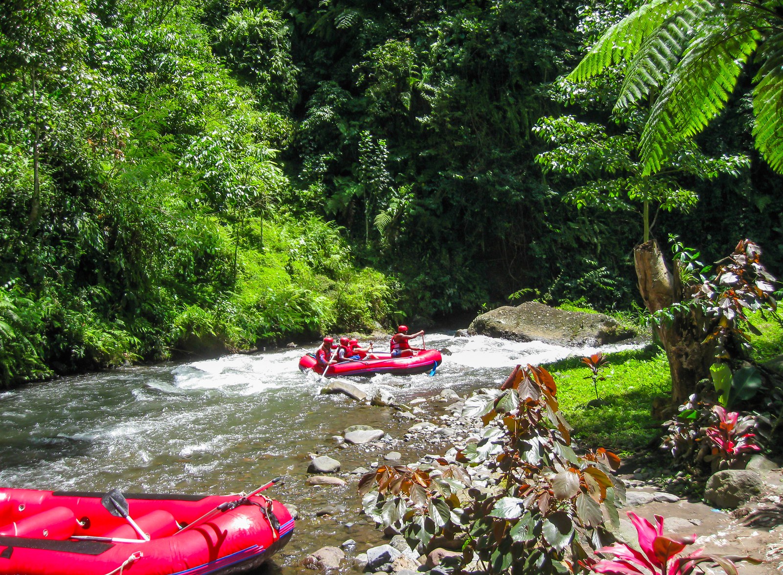 Rafting en el río Ayung, Bali