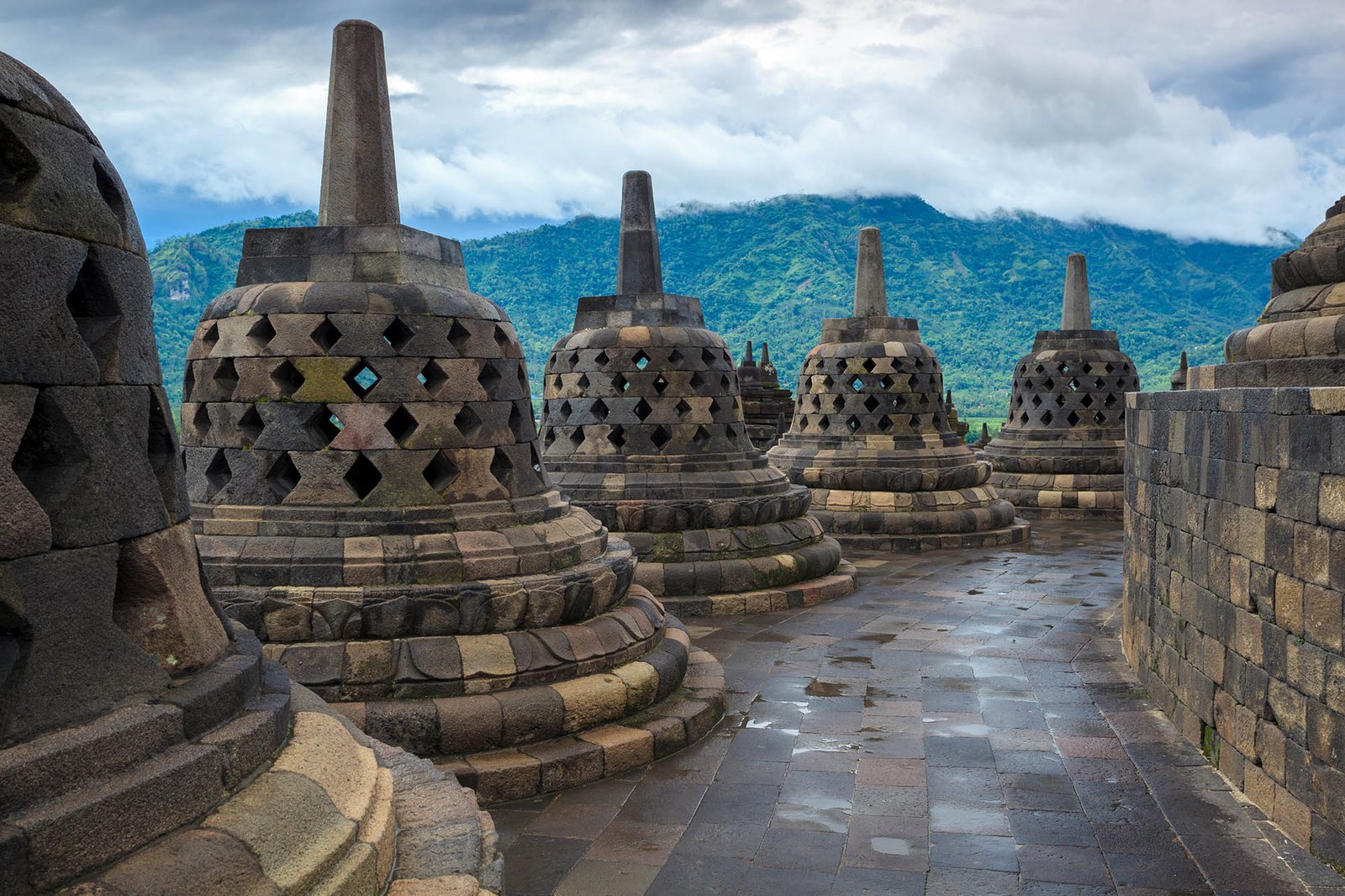 Las estupas de Borobudur