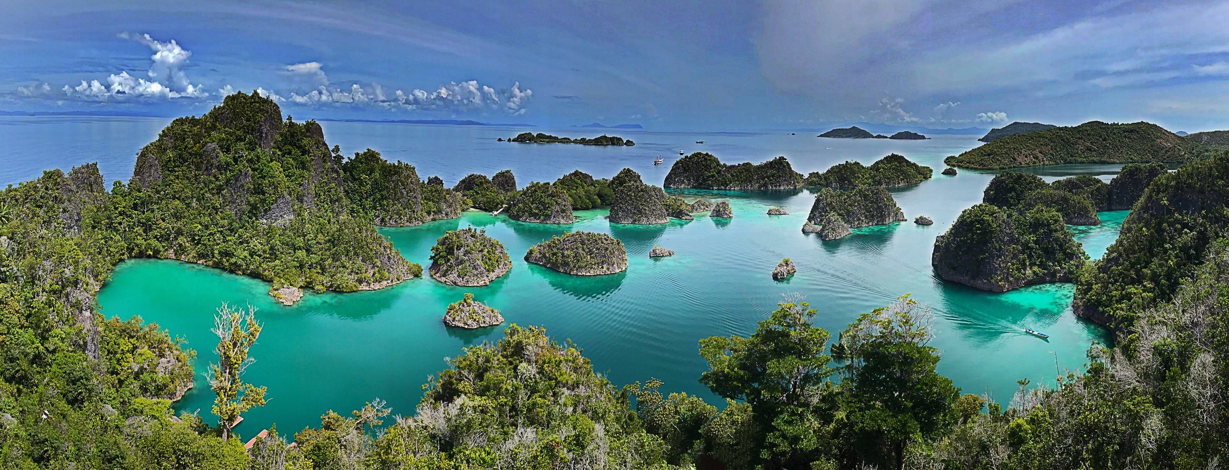 Panorámica de Piaynemo, Raja Ampat