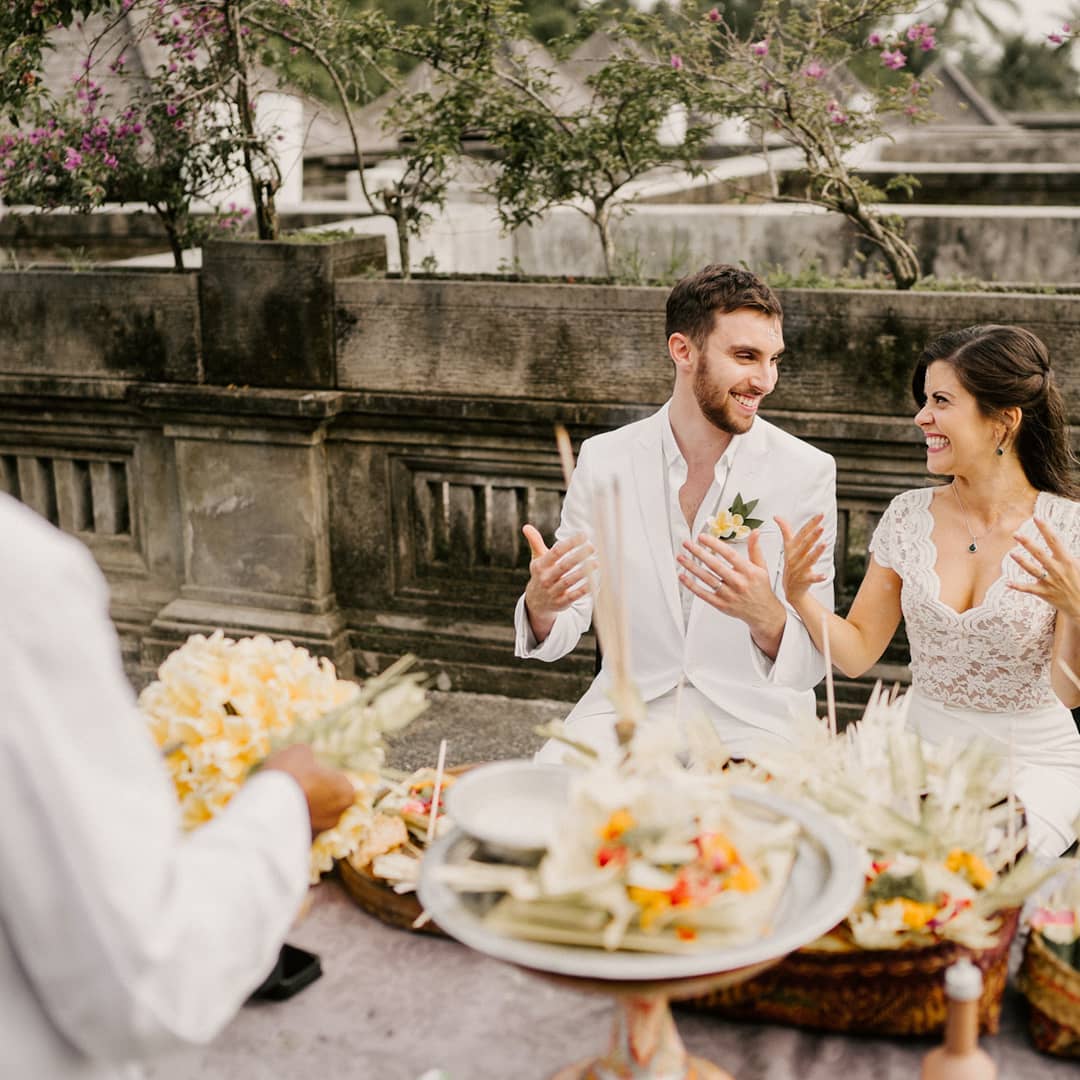 Cena romántica en Bali